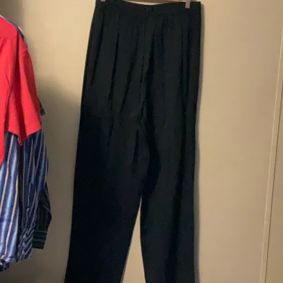 Virgo Men's Elegant Black Dress Pants - Picture 3 of 4